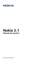 Nokia 3.1 Guia de usuario