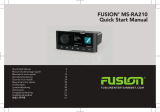 Fusion MS-RA210 Guia rápido