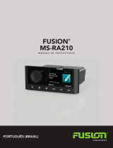 Garmin Fusion RA210 -veneilystereo Manual do usuário