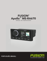 Fusion Fusion Apollo RA670 Manual do usuário