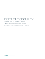 ESET File Security for Windows Server 7.1 Manual do proprietário