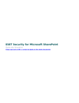 ESET Security for Microsoft SharePoint 7.3 Manual do proprietário