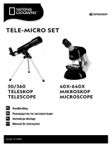 National Geographic NATIONAL GEORAPHIC Telescope + Microscope Set Manual do proprietário