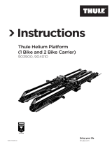 Thule Helium Platform 1 Manual do usuário