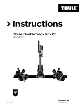 Thule DoubleTrack Pro XT 2 Manual do usuário