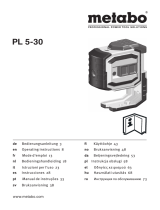 Metabo PL 5-30 Manual do proprietário