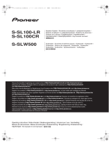 Pioneer HTP-SL100 Manual do proprietário