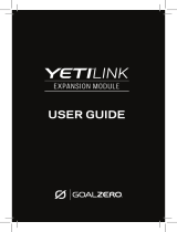 Goal Zero Yeti Link Manual do usuário