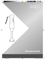 KitchenAid 5KHB2571 Hand Blender Manual do proprietário