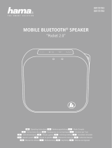 Hama 00173194 Mobile Bluetooth Speaker Pocket 2.0 Manual do proprietário