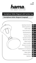 Hama 210509 Smartphone Holder MagLock Manual do proprietário