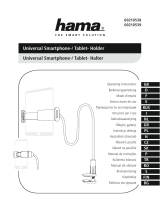 Hama 00210538 Universal Smartphone- Tablet- Holder Manual do proprietário