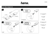 Hama 00200306 6 in 1 Video Adapter Set Manual do proprietário