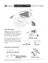 Poly SoundStation IP 6000 Guia rápido