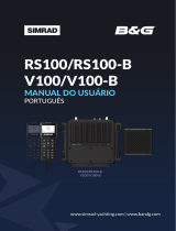Simrad V100 / V100-B Instruções de operação