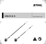 STIHL PC 70, 75 Manual do usuário