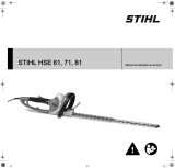 STIHL HSE 61, 71, 81 Manual do usuário