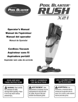 Pool Blaster Rush X21 Manual do usuário