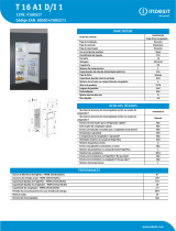 Whirlpool T 16 A1 D/I Product data sheet