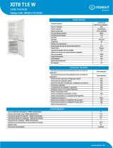 Indesit XIT8 T1E W Product data sheet