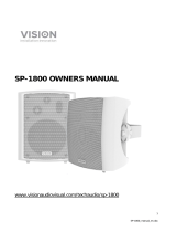 Vision SP-1800 Manual do proprietário