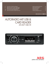 AEG AR 4027 USB/CR Manual do proprietário