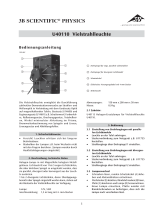 3B SCIENTIFIC PHYSICS U40110 Operating Instructions Manual