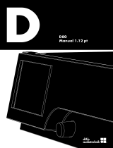D&B D80 Manual do proprietário
