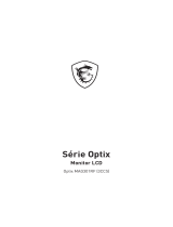 MSI Optix MAG301RF Manual do proprietário
