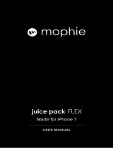 Mophie juice pack FLEX Manual do usuário