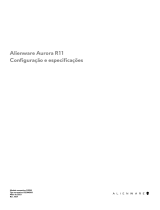 Alienware Aurora R11 Guia de usuario