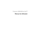 Dell 4320 Projector Manual do proprietário