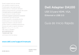 Dell USB 3.0 to HDMI/VGA/Ethernet/USB 2.0 Guia rápido