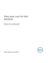 Dell Laser Wired Mouse MS3220 Guia de usuario