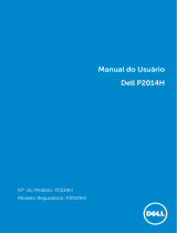 Dell P2014H Guia de usuario