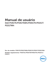 Dell P2217WH Guia de usuario