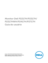 Dell P2317HWh Guia de usuario