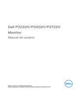 Dell P2422H Guia de usuario