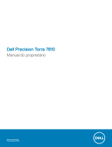 Dell Precision Tower 7810 Manual do proprietário