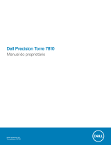 Dell Precision Tower 7810 Manual do proprietário