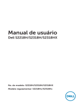 Dell S2218H Guia de usuario