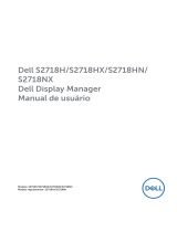 Dell S2718H/S2718HX Guia de usuario