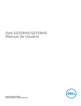 Dell S2719HS Guia de usuario
