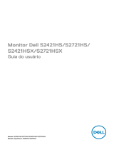 Dell S2721HS Guia de usuario