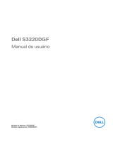 Dell S3220DGF Guia de usuario