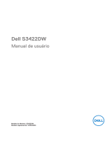 Dell S3422DW Guia de usuario