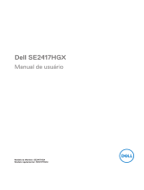 Dell SE2417HGX Guia de usuario