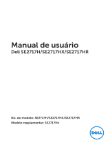 Dell SE2717H/SE2717HR Guia de usuario