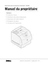 Dell W5300 Workgroup Laser Printer Manual do proprietário