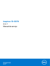 Dell Inspiron 15 5579 2-in-1 Manual do usuário